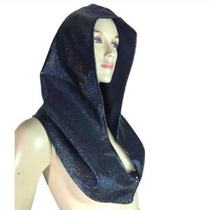 IHEARTRAVES HOLOGRAPHIC HOOD